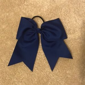 Royal Blue Cheer Bow